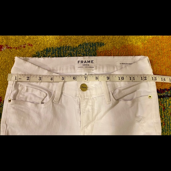 Frame “Le Skinny de Jeane” cropped jeans - Picture 4 of 7